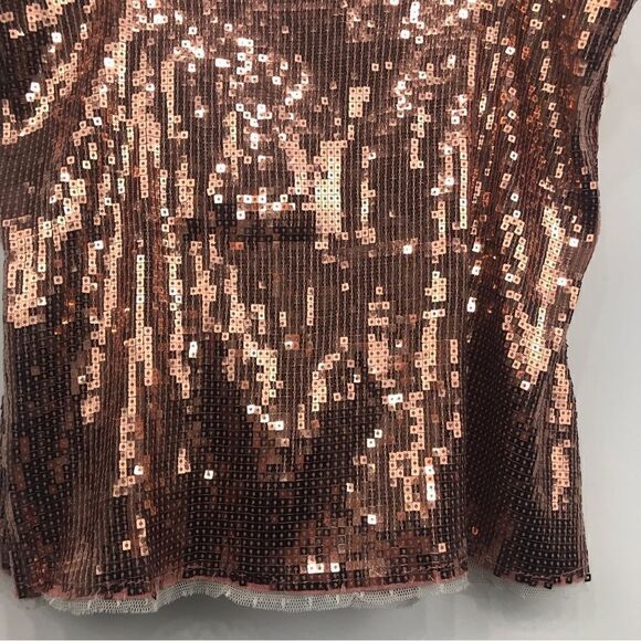 Intimately Free People Rose Gold Sequin Party Tank - Picture 8 of 11